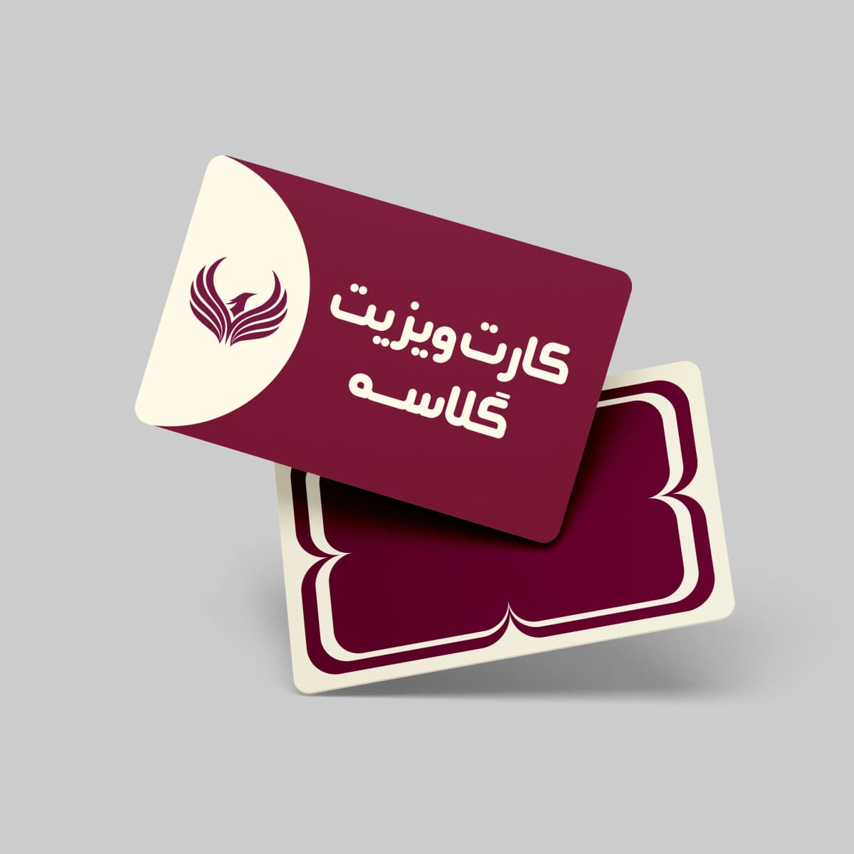 چاپ کارت ویزیت گلاسه در ابعاد و اشکال متفاوت