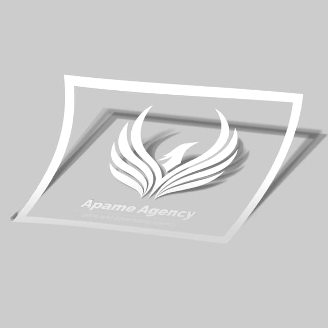 چاپ استیکر وینیل با طرح اختصاصی